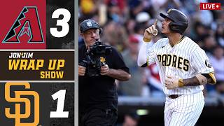 Padres vs DBacks Postgame Wrap Up Show: DBacks  3 Padres 1