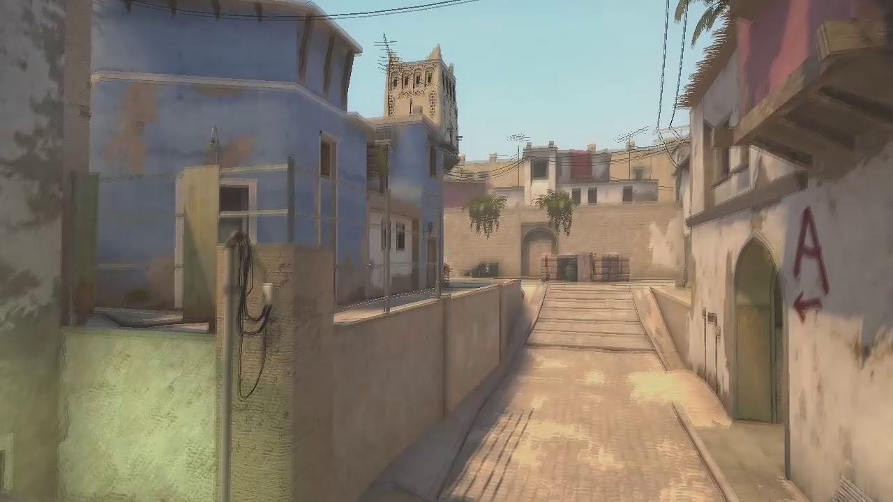 CS:GO MIRAGE AWP JUMP SHOT