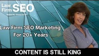 Law Firm SEO Marketing - In 2020 Content is STILL King