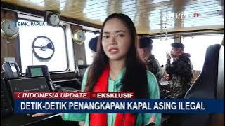 KKP Kejar dan Tangkap Kapal Ikan Asing Ilegal di Biak, 32 Warga Filipina Diamankan