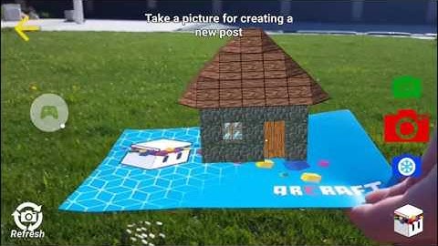 ArCraft Sandbox AR -  How to use Freeze feature and Create a Post