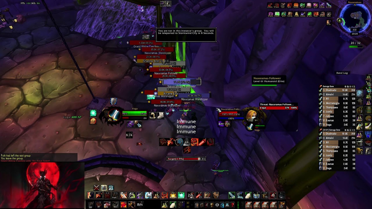 Naxxramas  "Active" SpeedWalk Era VAGA