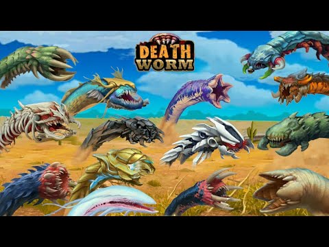 All Power Of Death Worm Skills - DEATH WORM Gameplay