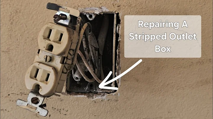 Repairing A Stripped Outlet Box