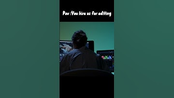 POV: You hire us to edit your content 🎬✨