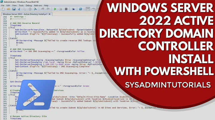 Windows Server 2022 Active Directory Domain Controller Install | For The Beginner