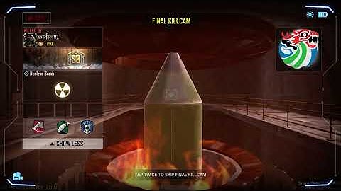 New final killcam nuke animation