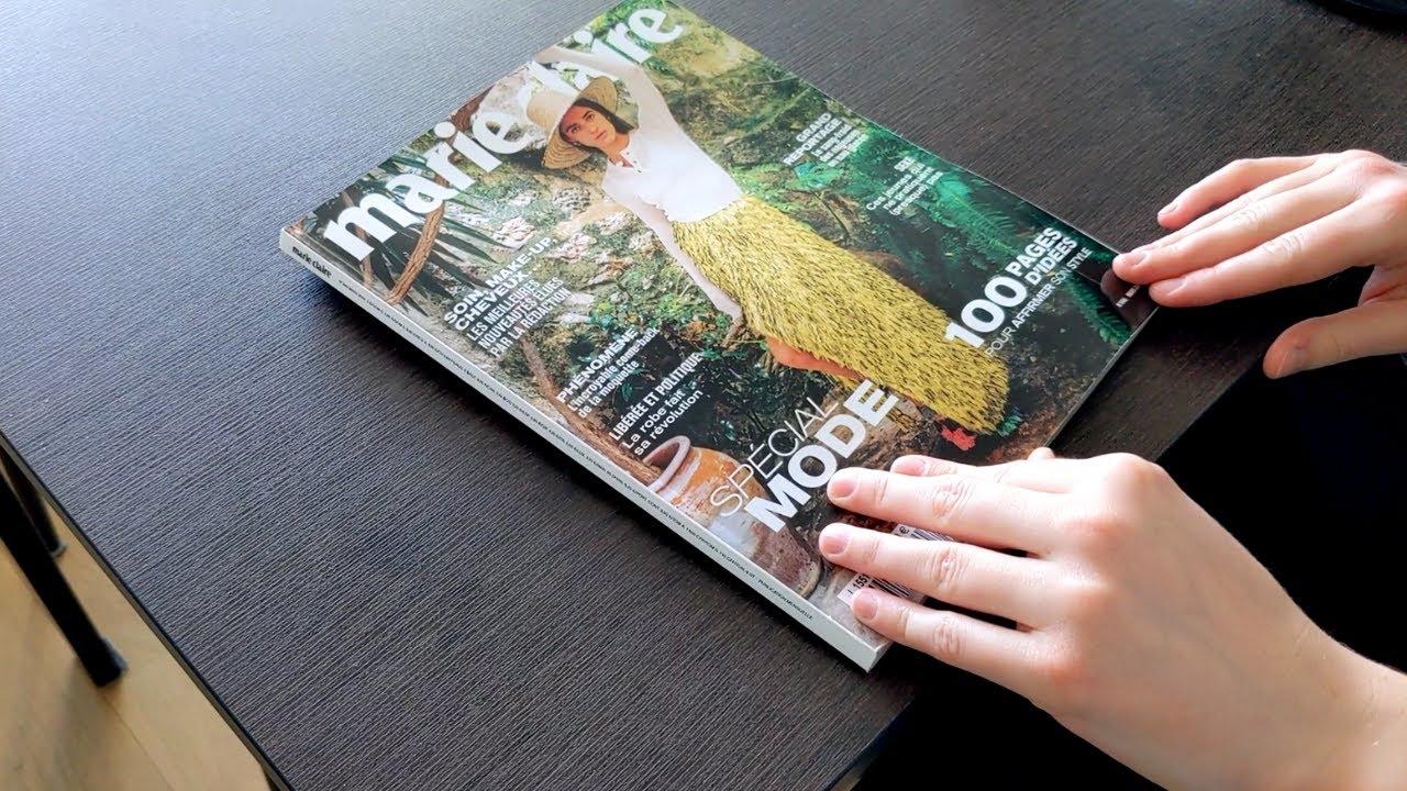 ASMR - Lecture de Magazine Relaxante 😴
