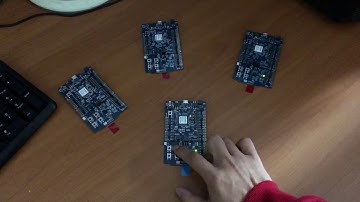 Bluetooth mesh with nordic nrf52  light switch demo