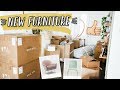 UNBOXING FURNITURE FOR THE NEW HOUSE! (aka I bought way too much stuff)