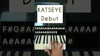 Katseye Debut piano tutorial #katseye #katseye_debut #pianotutorial #piano #easy #howto