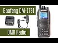 Baofeng DM-1701 - VHF+UHF Analog+Digital DMR, прямой ввод частоты и программирование без компьютера.
