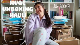 a HUGE unboxing haul! | *new releases & popular books* ✨