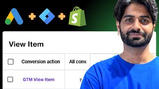 Google Ads Conversion: View Item Tracking with Google Tag Manager and Shopify