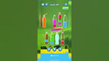 Stage 107 | How to Play Water Sort Puzzle Game 2024 | IQ Game #howtoplay #watersortpuzzlegames #game
