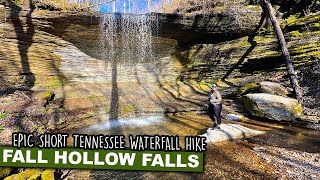 Fall Hollow Falls | EPIC Shot Tennessee Waterfall HIke | Things To Do On The Natchez Trace