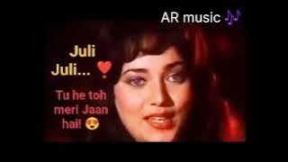 Julie Julie johny Ka Dil song # Singer Anu Malik and Kavita Krishnamurthy # Jeete hai Shaan sa