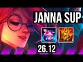 JANNA & Hwei vs SONA & Ezreal (SUP) | EUW Grandmaster | 26.12
