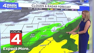Waves of rain Tuesday: What to expect in Metro Detroit