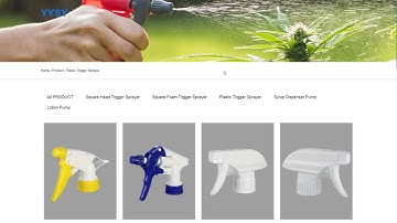 Plastic Trigger Sprayer Design & Manufacturing in China