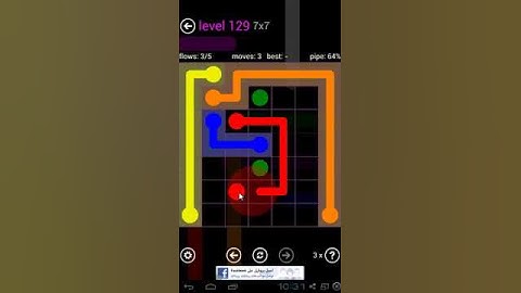 Flow Free - 7 x 7 Mania Level 129