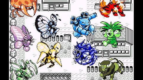 Pokemon Blue : Bug Mono-type run [Professor Oak]