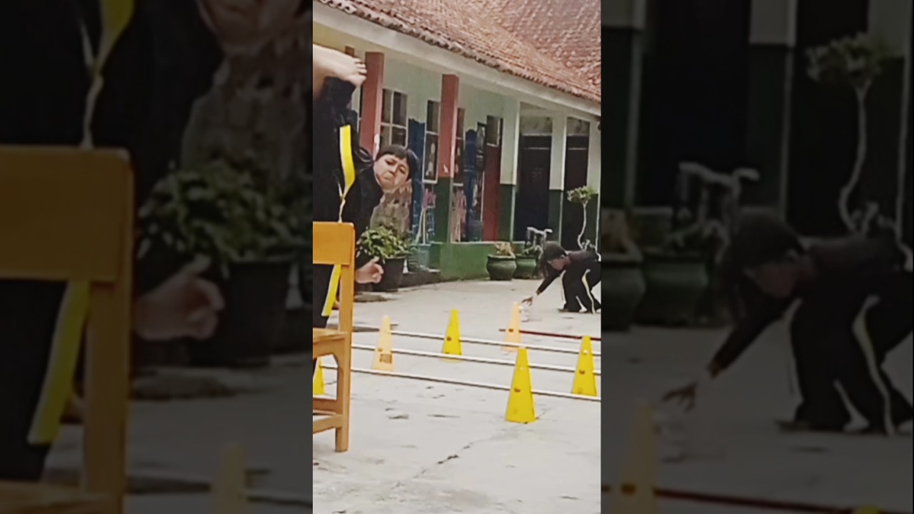 Anak-anak SD latihan pencak silat #pencaksilat #anakanak #sidekick #shorts