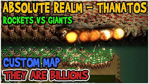 Thanatos Time | 绝对领域-死神Thanatos | Custom Map | They Are Billions