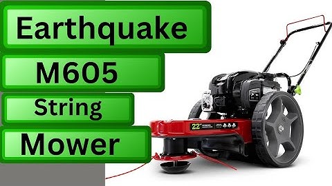 Earthquake M605 22 inch draadmaaier