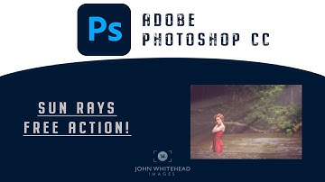 How to create stunning light rays in Photoshop with 1 Action Click
