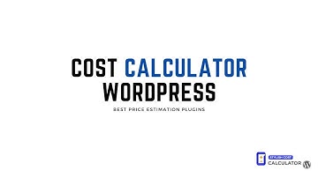 Best Cost Calculator WordPress Plugins- Stylish Cost Calculator