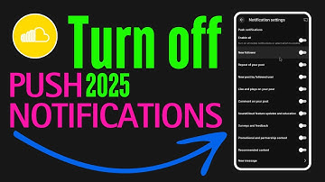 how to turn off push notifications on soundcloud app | disable soundcloud notifications in 2025
