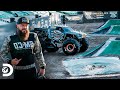 Todos terminan mojados en el Monster Jam de Las Vegas | Diesel Dave | Discovery Latinoamérica