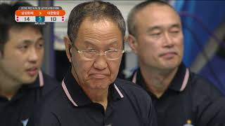삼성화재 VS 대한항공 - 5세트 끝에 경기에서 승리하는 삼성화재!.20180912