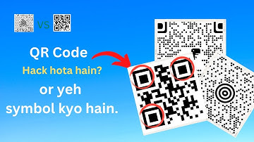 QR Code Mein 3 Square Kyo Aate Hain. | Why are there 3 squares in the QR code.#TechnicalAkshit