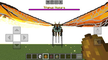 The new Godzilla legacy of Titans Addon in Minecraft PE