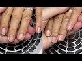 How Pro Nail Technician shapes uneven nails. [Watch Me Work &amp; Relax😴]