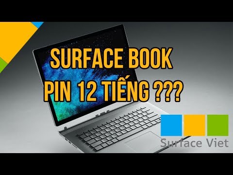Surface Book - Pin có dùng được 12 giờ? | surface book 1
