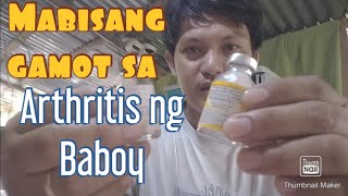 Isang paraan kung paano gamutin kung may Arthritis ang baboy