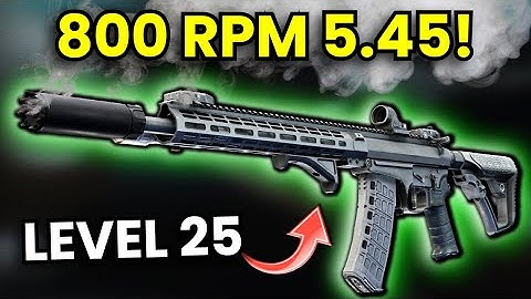 The OUTRAGEOUS New Gun Making 5.45 Meta!