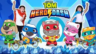  Talking Tom Hero Dash In Real Life All Trailers And More Nate Stories Adventures