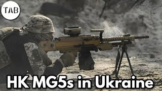 German HK MG5s in Ukraine