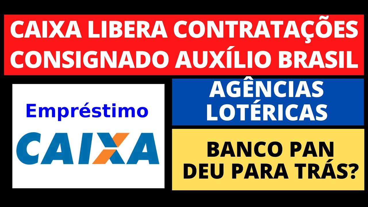 CAIXA LIBERA CONTRATAÇÕES DO EMPRÉSTIMO CONSIGNADO DO AUXÍLIO BRASIL // COMO SOLICITAR O EMPRÉSTIMO?