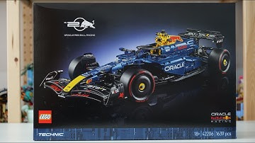 LEGO Technic 42206 Oracle Red Bull Racing RB20 F1 Car - LEGO Speed Build Review
