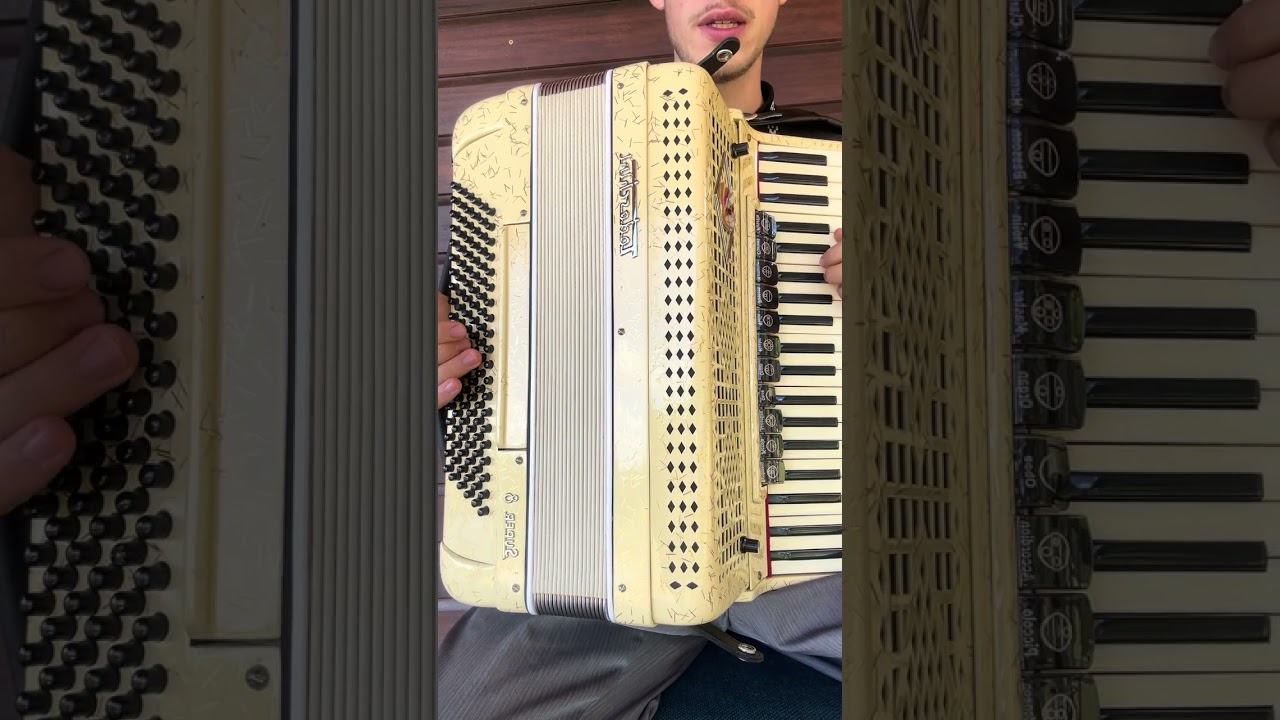 Como tocar “Te Agradeço” no acordeon