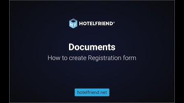 Documents. How to create Registration form