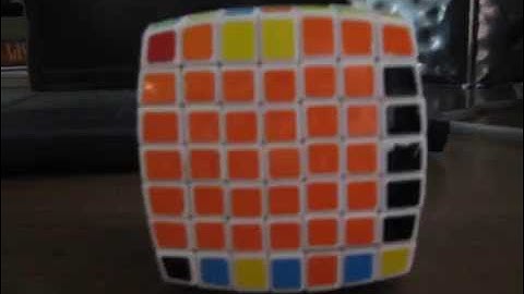 7x7x7 Stop-Motion Solve