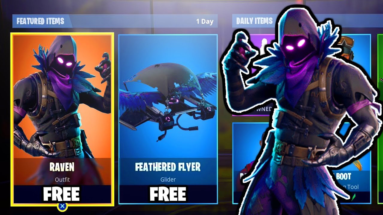 How To Get New Raven Skin Free In Fortnite Free V Bucks Giveaway - how to get new raven skin free in fortnite free v bucks giveaway fortnite battle royale