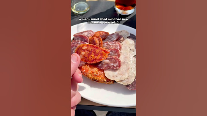 Olcsó ebéd és vacsora menü Spanyolországban