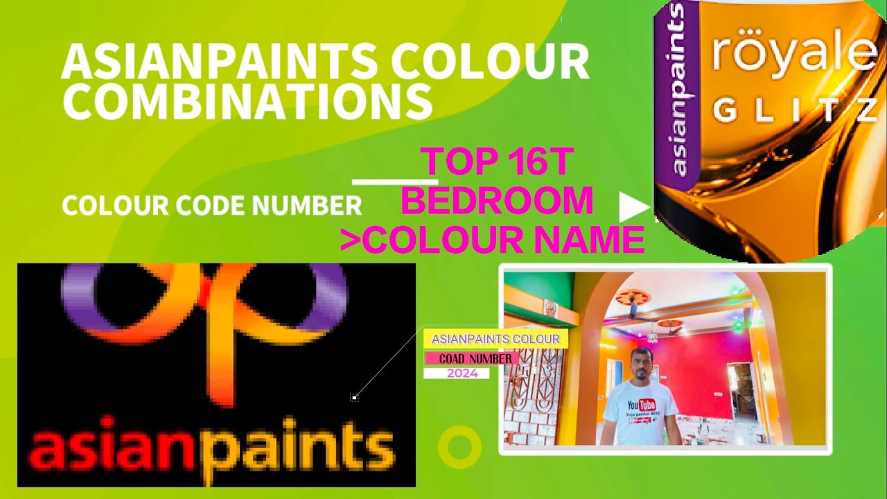 16T COLOUR Combinations || colour code number & name || Asianpaints ...